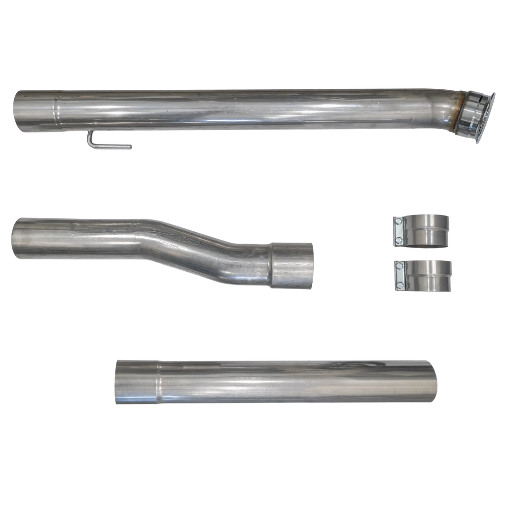 2019+ Cummins 4" SS CAT & DPF Delete Pipe - No Muffler (DDC-3D19)