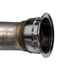 2019+ Cummins 4" SS CAT & DPF Delete Pipe w/ Muffler (DDC-3D19M)