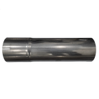 2019+ Cummins 4" SS CAT & DPF Delete Pipe w/ Muffler (DDC-3D19M)