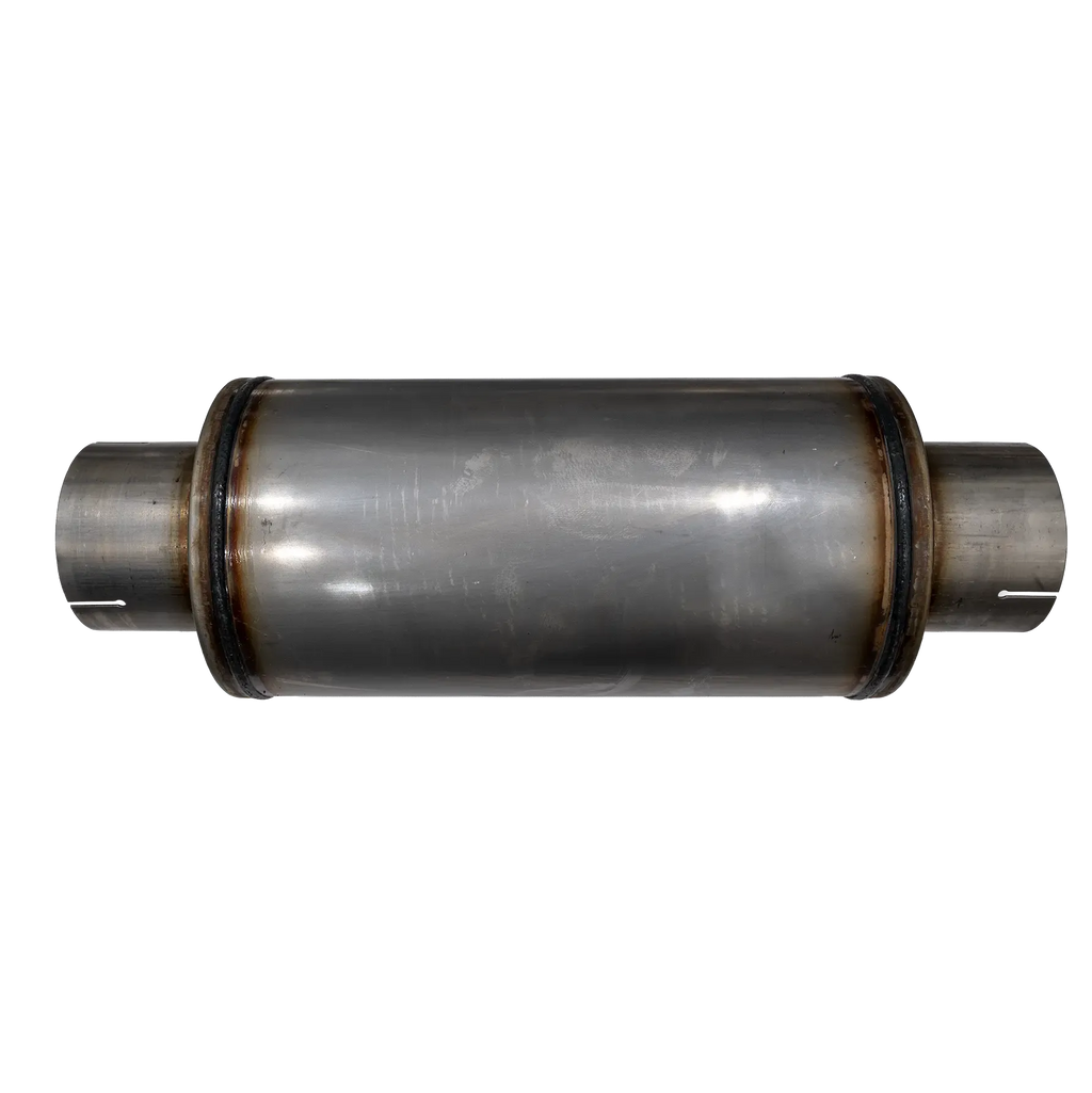 2019+ Cummins 4" SS CAT & DPF Delete Pipe w/ Muffler (DDC-3D19M)