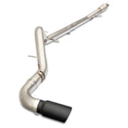 2020-2022 3.0L Duramax 4" Cat-Back Single Tip Exhaust System 304 SS (117053020)