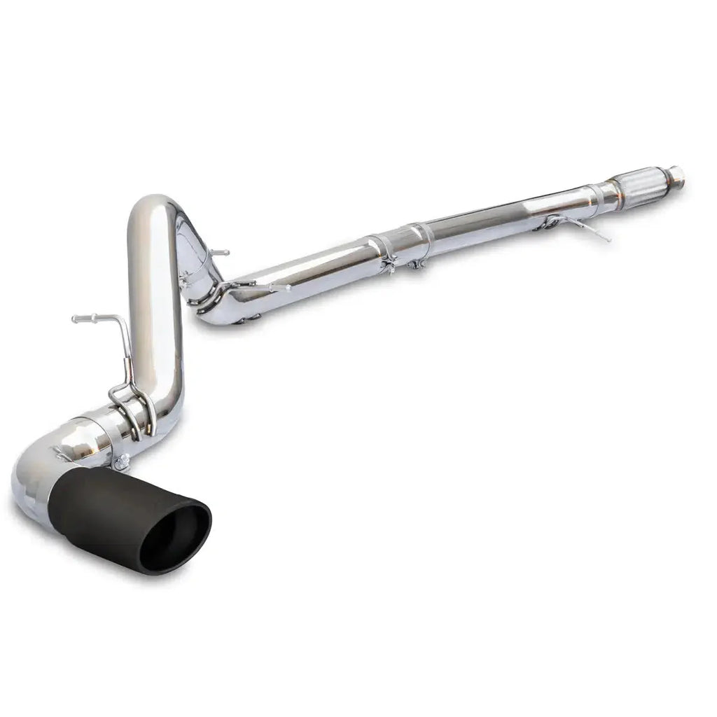2020-2022 3.0L Duramax 4" Cat-Back Single Tip Exhaust System 304 SS (117053020)
