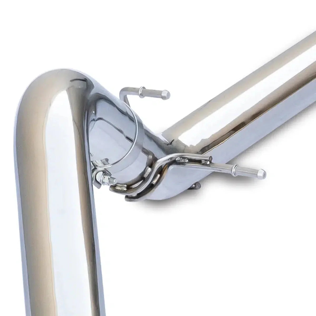 2020-2022 3.0L Duramax 4" Cat-Back Single Tip Exhaust System 304 SS (117053020)
