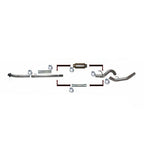 2020-2022 Powerstroke 4" Downpipe Back Exhaust w/ Muffler (421030)