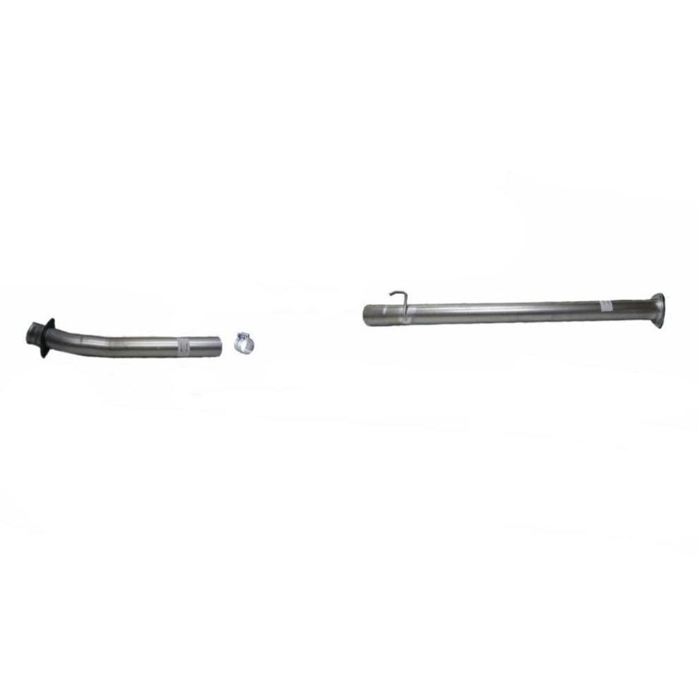 2020-2022 Powerstroke 4" SS CAT & DPF Race Pipe - No Muffler (422027)