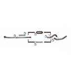 2020-2022 Powerstroke 4" SS Downpipe Back Exhaust w/ Muffler (422030)