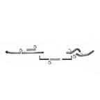 2020-2022 Powerstroke 5" Downpipe Back Exhaust - No Muffler SS (522035)