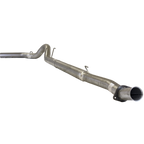 2020-2022 Powerstroke 5" Downpipe Back Exhaust - No Muffler SS (522035)