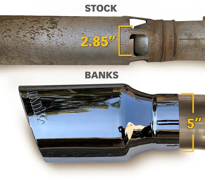 2020-2025 Duramax 2500/3500 5" Single Exit Exhaust - No Muffler (48997)