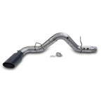 2020-2025 Duramax 5" DRW Monster Exhaust Cerakote Black Tip - No Muffler (49809-B)