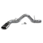 2020-2025 Duramax 5" DRW Monster Exhaust Cerakote Black Tip - No Muffler (49809-B)