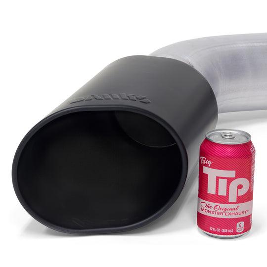 2020-2025 Duramax 5" DRW Monster Exhaust Cerakote Black Tip - No Muffler (49809-B)