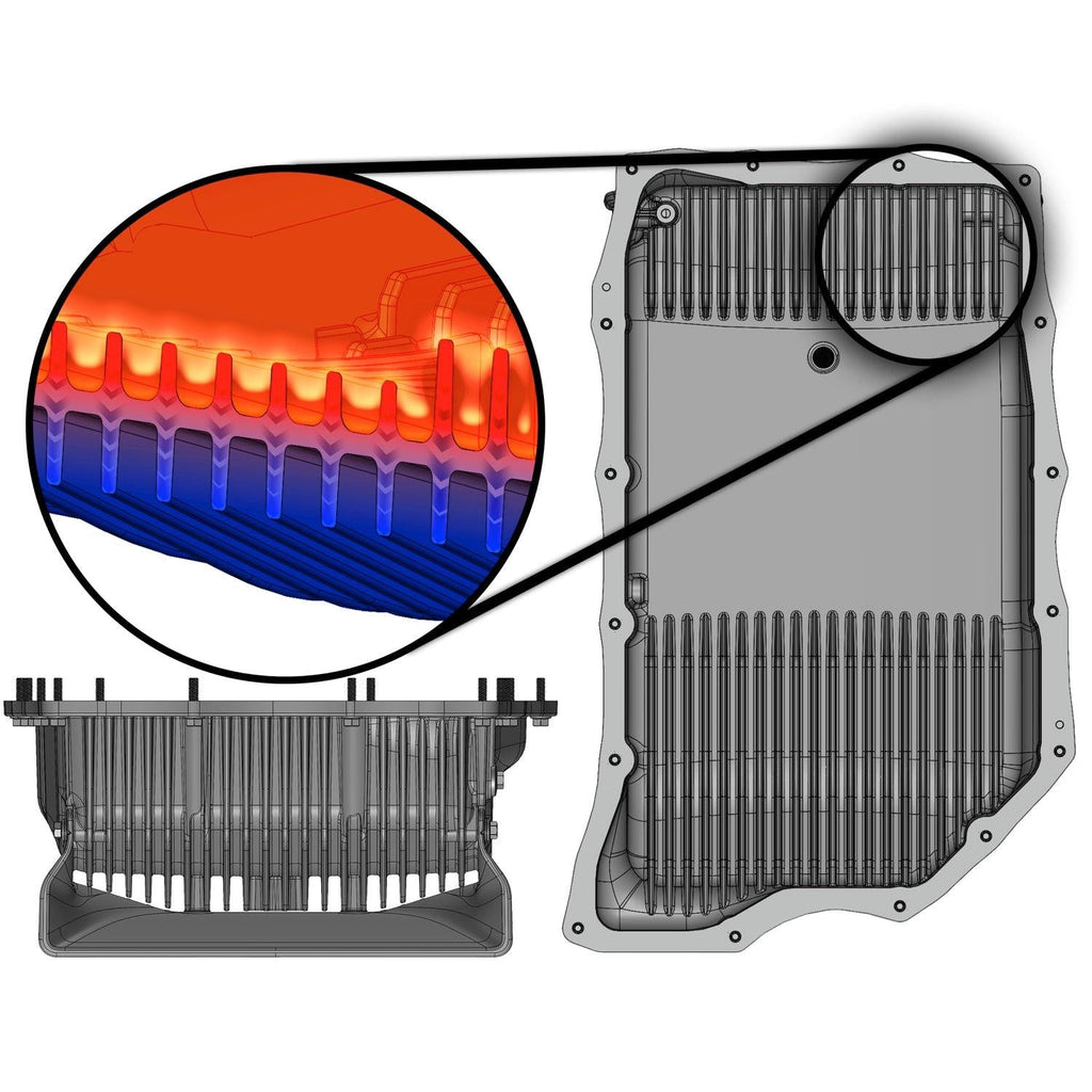 2020-2026 Duramax Ram-Air Transmission Pan (35148-B)