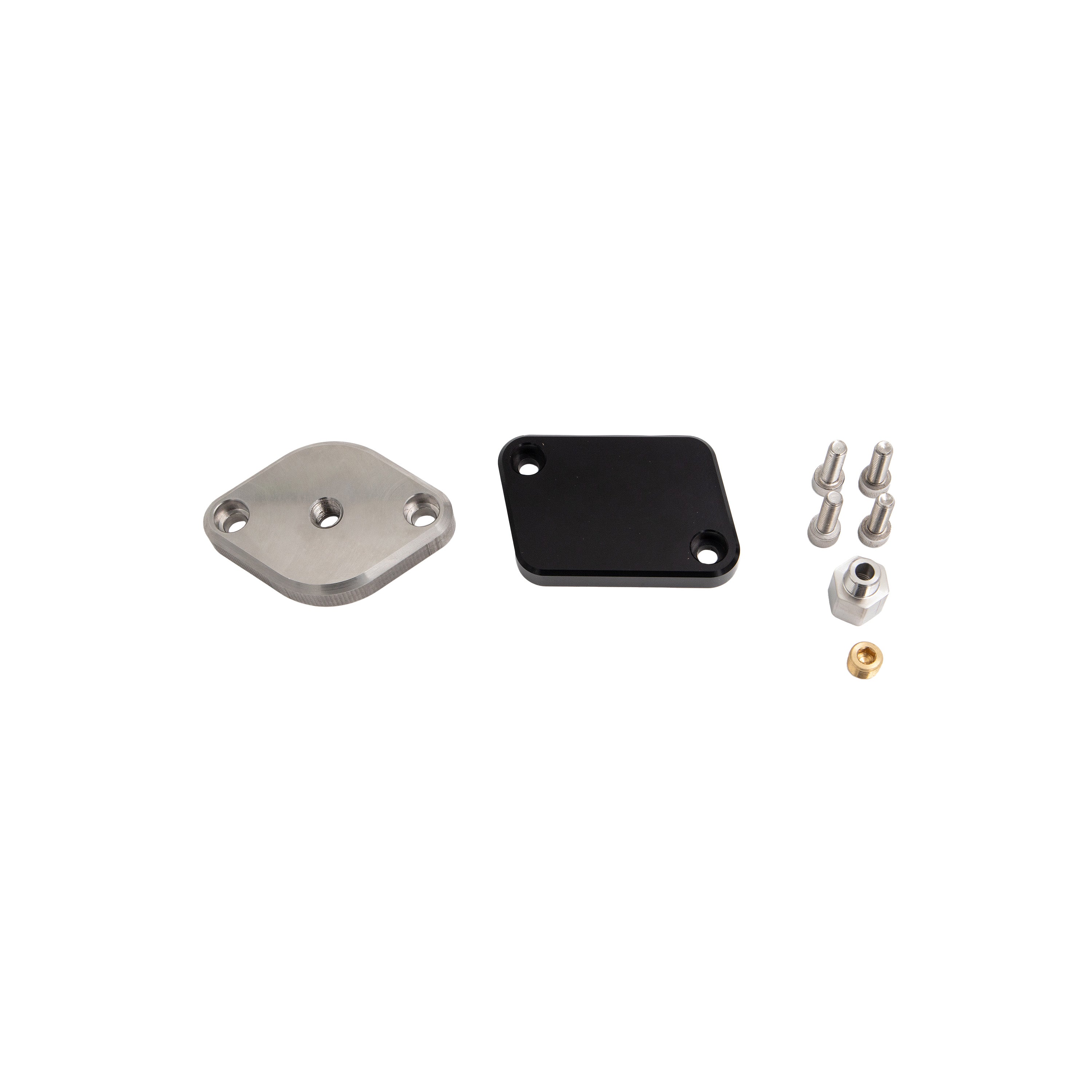 2020+ 6.7L Powerstroke EGR Block Off Kit Private/Black Label (067-EGR-A016-PRI)