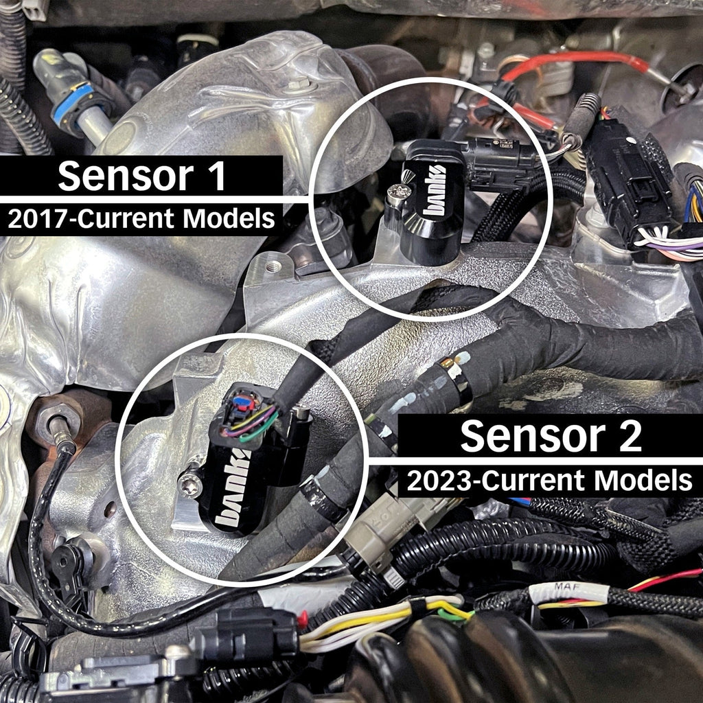 2023-2025 Duramax Lower MAP Sensor Relocation Kit (64414)