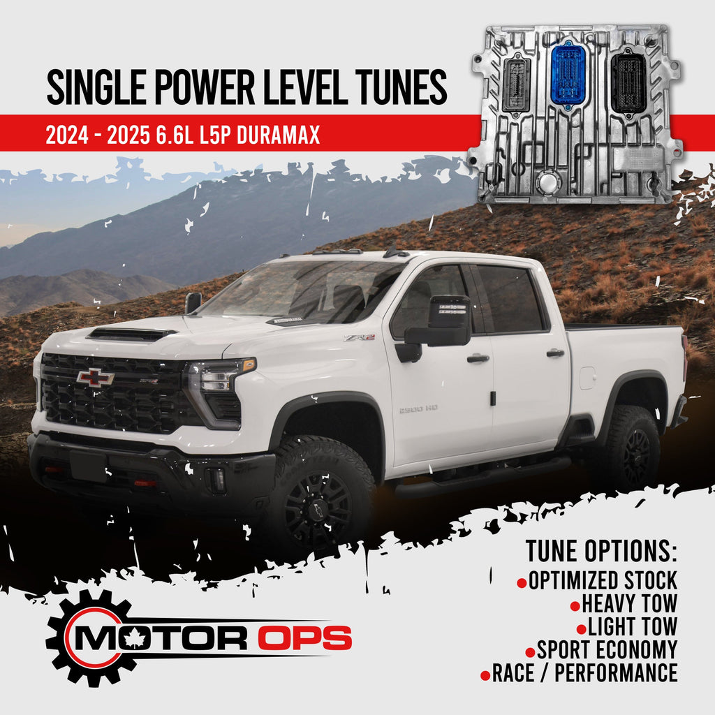 2024-2026 L5P Duramax Motor Ops RTD4 Custom Tune Files