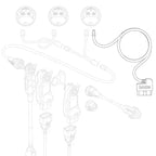 Universal 4-Pin OBD-II Cable (61300-45)