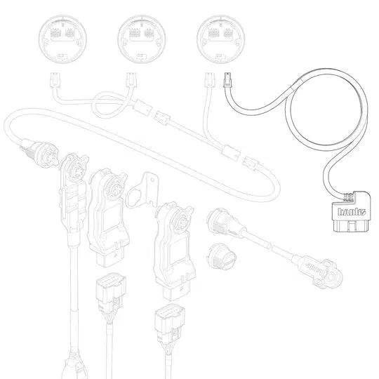 Universal 4-Pin OBD-II Cable (61300-45)