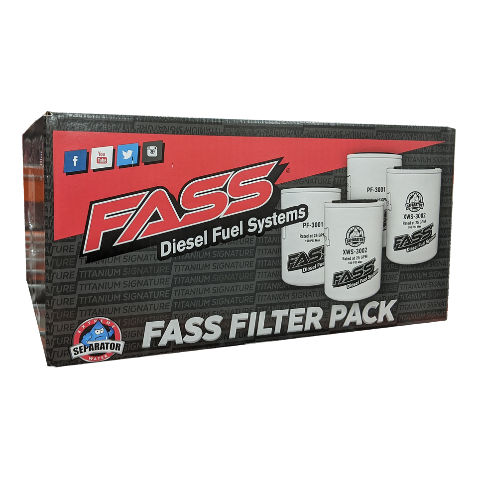 Universal Fass Fuel Filter Pack (FP3000)
