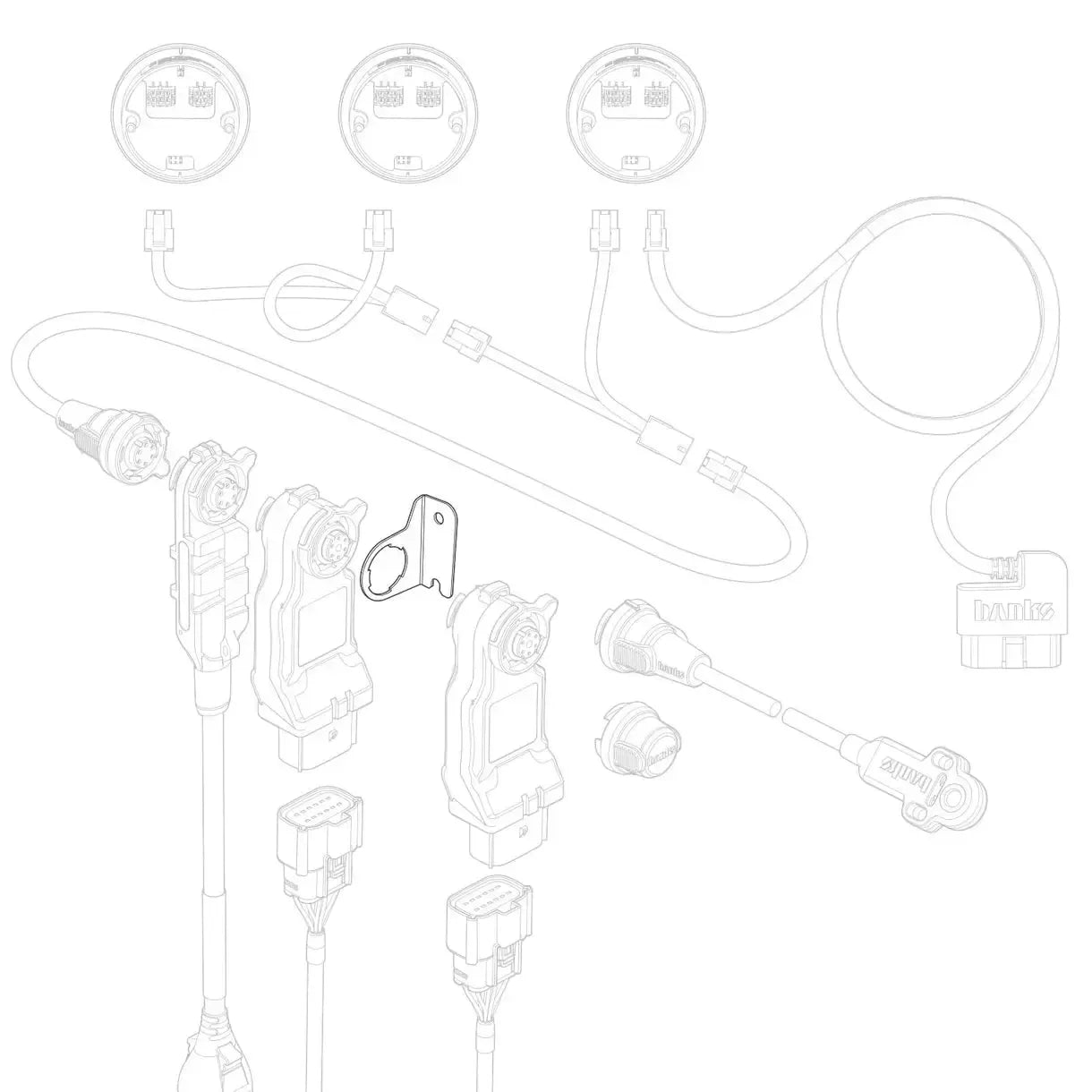 Universal Module Mounting Bracket Kit (66423)